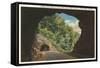 Tunnels on Blue Ridge Parkway-null-Framed Stretched Canvas