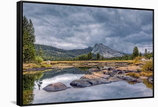 Tuolumne Meadows and Lembert Dome-Doug Meek-Framed Stretched Canvas