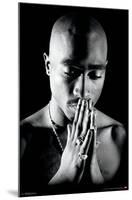 Tupac - Praying-null-Mounted Poster