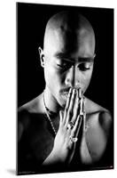 Tupac - Praying-Trends International-Mounted Poster