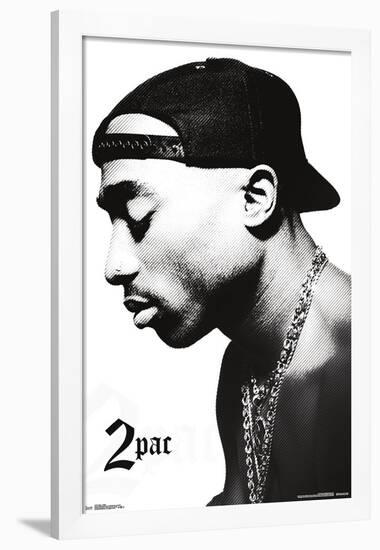 Tupac - Profile-null-Framed Poster