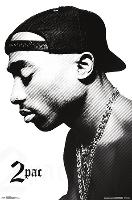 TUPAC - PROFILE-null-Lamina Framed Poster