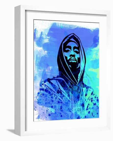 Tupac-Olivia Morgan-Framed Art Print