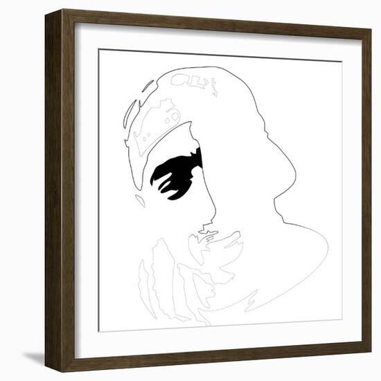 Tupac-Logan Huxley-Framed Art Print