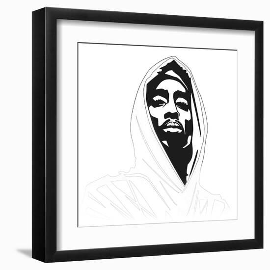 Tupak-Logan Huxley-Framed Art Print