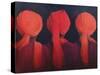 Turban Triptych, 2005-Lincoln Seligman-Stretched Canvas