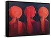 Turban Triptych, 2005-Lincoln Seligman-Framed Stretched Canvas