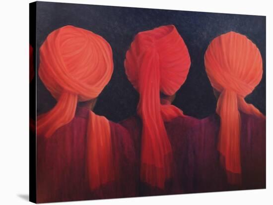 Turban Triptych, 2005-Lincoln Seligman-Stretched Canvas