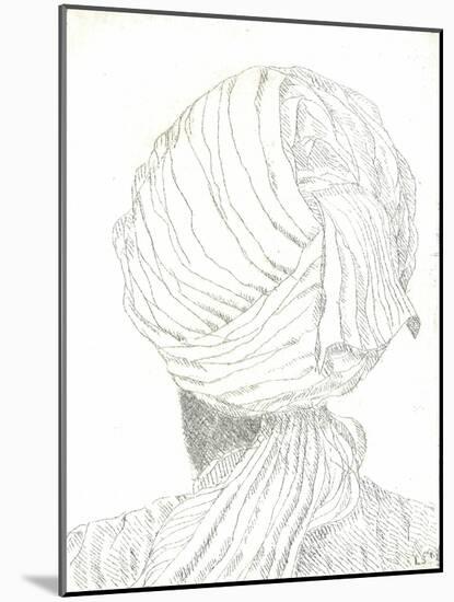 Turban-Lincoln Seligman-Mounted Giclee Print