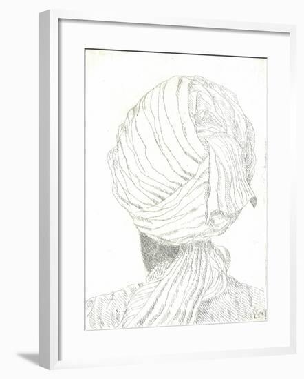 Turban-Lincoln Seligman-Framed Giclee Print