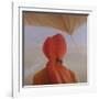 Turbaned Backview with Tenting-Lincoln Seligman-Framed Giclee Print