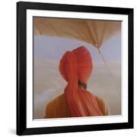 Turbaned Backview with Tenting-Lincoln Seligman-Framed Giclee Print