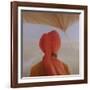 Turbaned Backview with Tenting-Lincoln Seligman-Framed Giclee Print