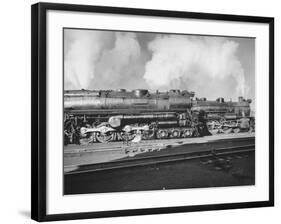 Turbine Locomotives of the Pennsylvania Railroad-Andreas Feininger-Framed Photographic Print