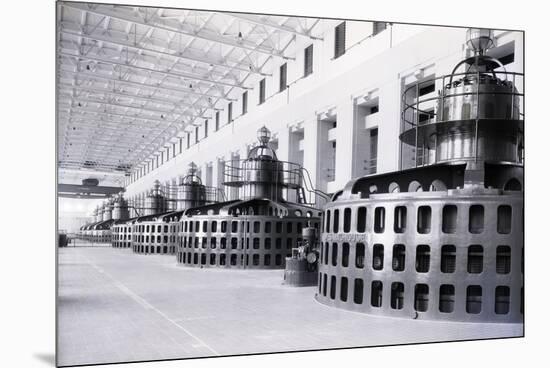 Turbine Room of Wilson Dam Power Plant-Philip Gendreau-Mounted Premium Photographic Print