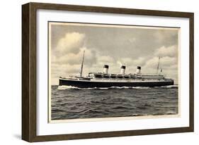 Turbinen Dampfer Cap Arcona Der HSDG-null-Framed Giclee Print