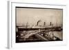 Turbinen Schnelldampfer Imperator Im Hafen-null-Framed Giclee Print