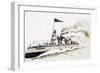 Turbinia, Steam-Powered Ship-John S. Smith-Framed Giclee Print