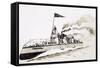 Turbinia, Steam-Powered Ship-John S. Smith-Framed Stretched Canvas