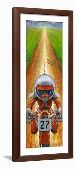 Turbo All The Way-Aaron Jasinski-Framed Art Print