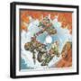 Turbo Wheelz Penetration-HR-FM-Framed Art Print