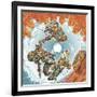 Turbo Wheelz Penetration-HR-FM-Framed Art Print