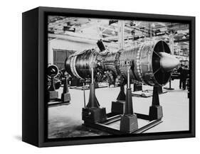 Turbojet Engine for Britain's Avro Vulcan Bomber-null-Framed Stretched Canvas