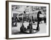 Turbojet Engine for Britain's Avro Vulcan Bomber-null-Framed Photographic Print