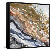 Turbulence Square II-Patricia Pinto-Framed Stretched Canvas