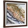 Turbulence Square II-Patricia Pinto-Framed Art Print