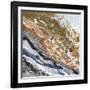 Turbulence Square II-Patricia Pinto-Framed Art Print