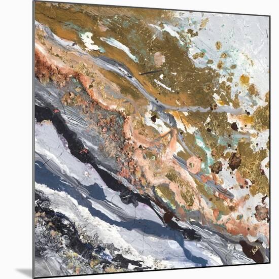 Turbulence Square II-Patricia Pinto-Mounted Art Print