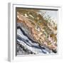 Turbulence Square II-Patricia Pinto-Framed Art Print