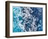 Turbulent Tasman Sea V-Eva Bane-Framed Art Print