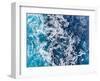Turbulent Tasman Sea V-Eva Bane-Framed Art Print