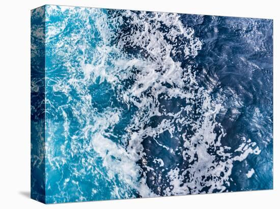 Turbulent Tasman Sea V-Eva Bane-Stretched Canvas