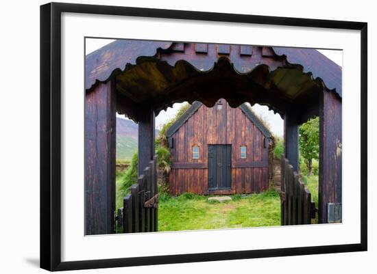 Turf Church Gr?f, Grafakirkja-Catharina Lux-Framed Photographic Print