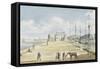 Turf Entrance to Exeter Canal, 1829-Captain George Tobin-Framed Stretched Canvas