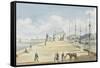 Turf Entrance to Exeter Canal, 1829-Captain George Tobin-Framed Stretched Canvas