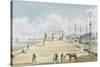 Turf Entrance to Exeter Canal, 1829-Captain George Tobin-Stretched Canvas