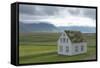 Turf House Glaumbaer, Lonesome House-Catharina Lux-Framed Stretched Canvas