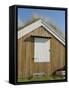 Turf Roofed Wooden Hut, Kvaloya Island, West of Tromso, Norway, Scandinavia-Gary Cook-Framed Stretched Canvas