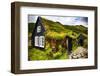 Turfhouse in Skoga-George Oze-Framed Photographic Print