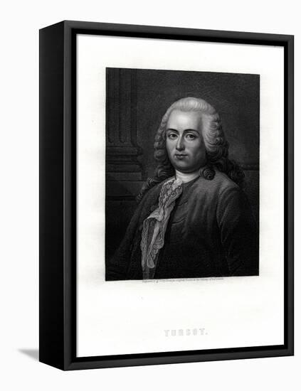 Turgot, French Statesman and Economist, 19th Century-William Thomas Fry-Framed Stretched Canvas