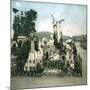 Turin (Italy), the Cemetery, Abani Gaudenzio's Grave, Circa 1890-Leon, Levy et Fils-Mounted Photographic Print