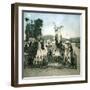 Turin (Italy), the Cemetery, Abani Gaudenzio's Grave, Circa 1890-Leon, Levy et Fils-Framed Photographic Print