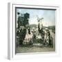 Turin (Italy), the Cemetery, Abani Gaudenzio's Grave, Circa 1890-Leon, Levy et Fils-Framed Photographic Print