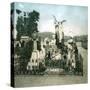 Turin (Italy), the Cemetery, Abani Gaudenzio's Grave, Circa 1890-Leon, Levy et Fils-Stretched Canvas