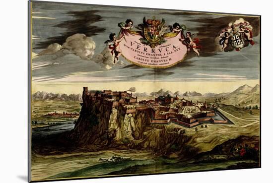 Turin or Torino and its Envisons - 1700-Anna Beeck-Mounted Art Print