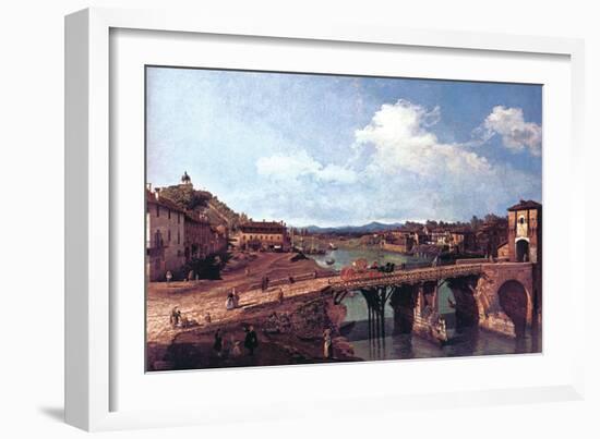 Turin Or Torino-Canaletto-Framed Art Print